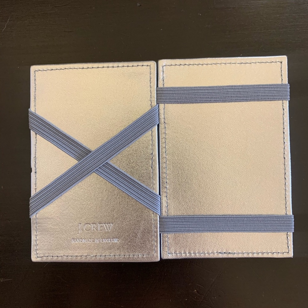 Silver JCrew Women’s Magic Wallet